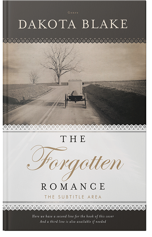 Front view of Premade Romance Book Cover - Armadillo