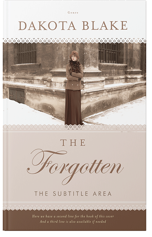 Front view of Premade Historical Book Cover - Pearl Bush