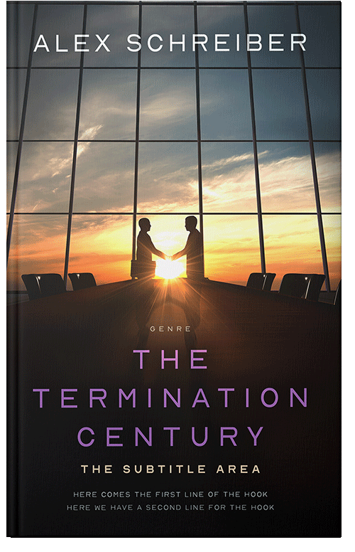 Front view of Premade Science Fiction Book Cover - Straw