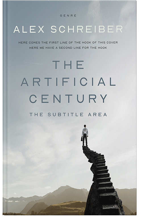 Front view of Premade Business Book Cover - Tiara