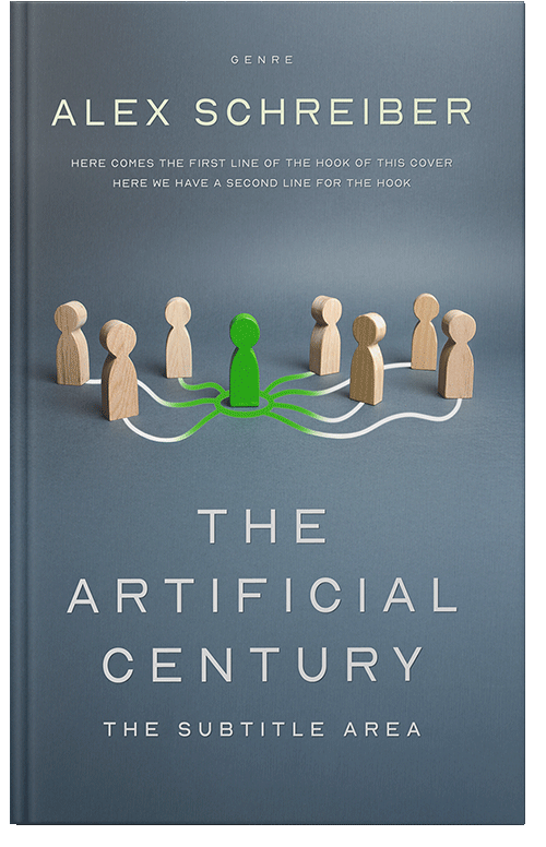 Front view of Premade Business Book Cover - Nevada