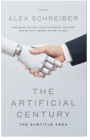 Pre Made Book Cover Athens Gray