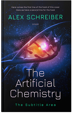 Pre Made Book Cover Puce