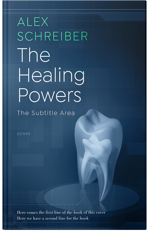 Front view of Blue Zodiac #34659 - Premade Medical Book Cover