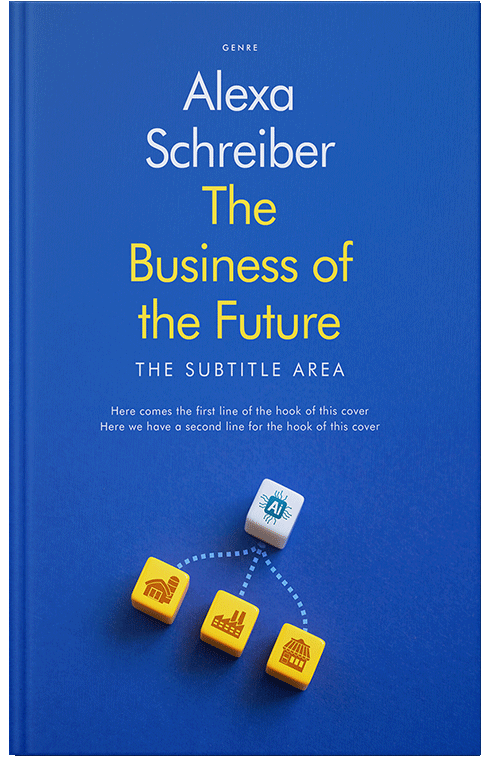 Front view of Denim #34675 - Premade Self-Improvement & Self-Help Book Cover | BookCoverZone