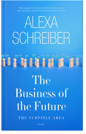 Pre Made Book Cover Dodger Blue