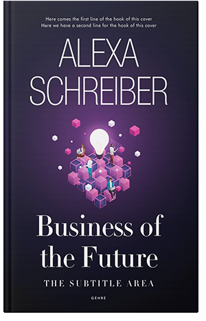 Pre Made Book Cover Ebony