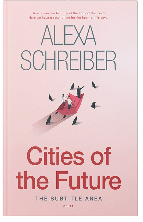 Front view of Premade Business Book Cover - Cherub