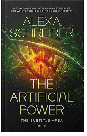 Pre Made Book Cover Tussock