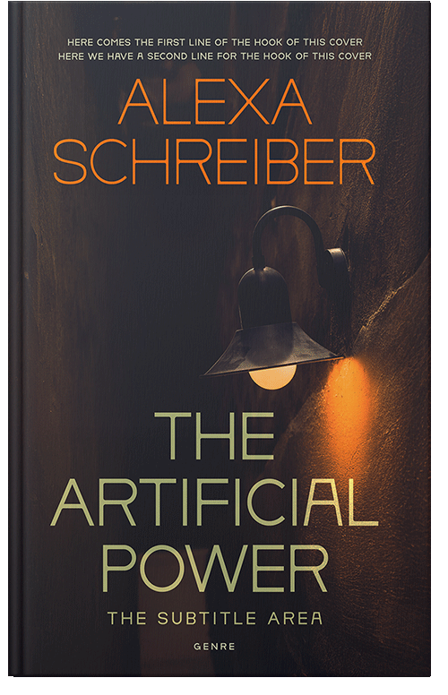 Front view of Premade Mystery & Thriller & Suspense Book Cover - Thunder