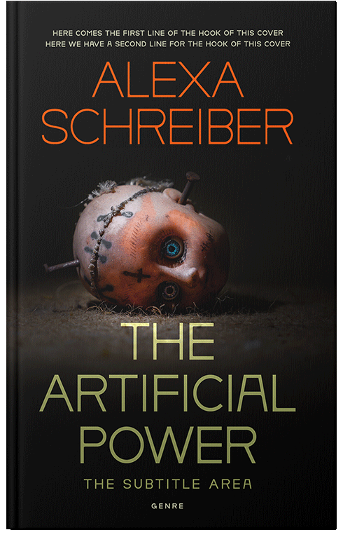 Front view of Zeus #34695 - Premade Mystery & Thriller & Suspense Book Cover