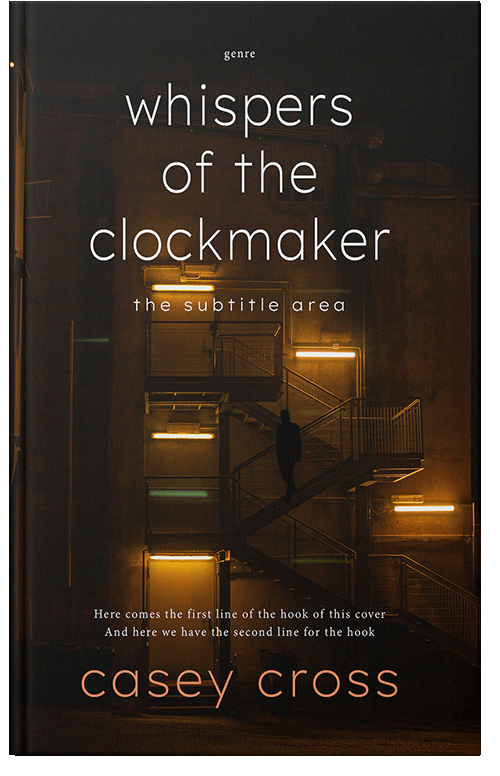 Front view of Premade Mystery & Thriller & Suspense Book Cover - Creole