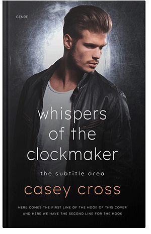 Pre Made Book Cover Cod Gray