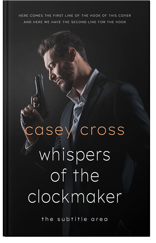 Front view of Cod Gray #34701 - Premade Mystery & Thriller & Suspense Book Cover