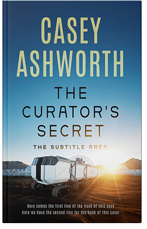 Pre Made Book Cover Foggy Gray