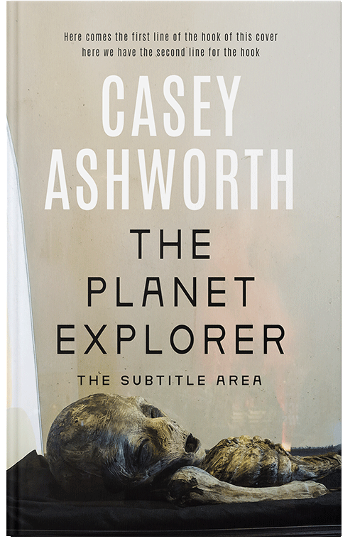 Front view of Premade Mystery & Thriller & Suspense Book Cover - Sisal