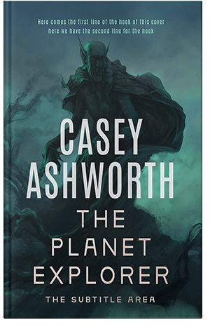 Pre Made Book Cover Gable Green