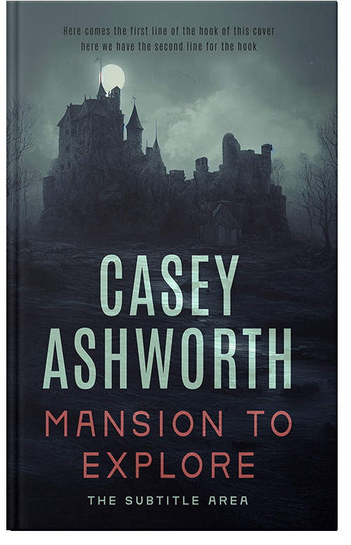 Front view of Premade Mystery & Thriller & Suspense Book Cover - Vulcan