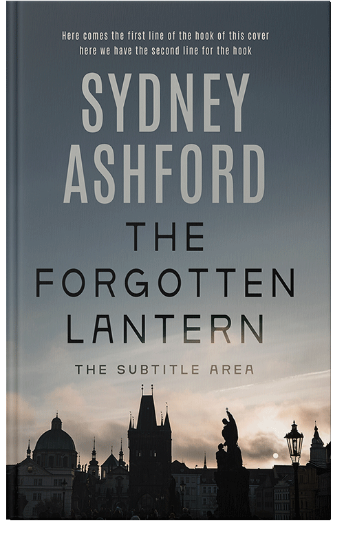 Front view of Limed Spruce #34745 - Premade Historical Book Cover