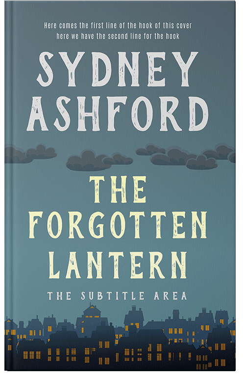 Front view of Premade Mystery & Thriller & Suspense Book Cover - Cutty Sark