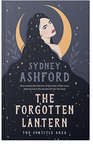 Pre Made Book Cover Ebony Clay