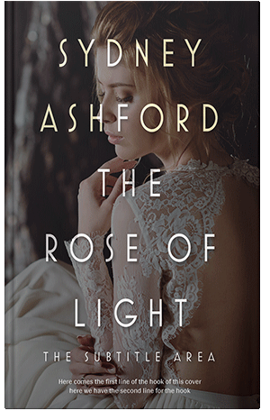 Pre Made Book Cover Woody Brown