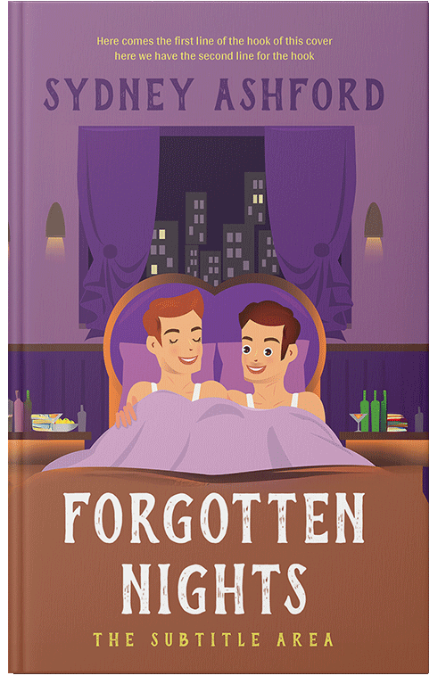 Front view of Strikemaster #34767 - Premade Romance Book Cover