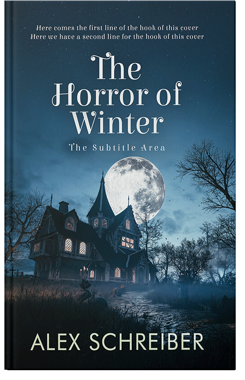 Front view of Premade Mystery & Thriller & Suspense Book Cover - Elephant