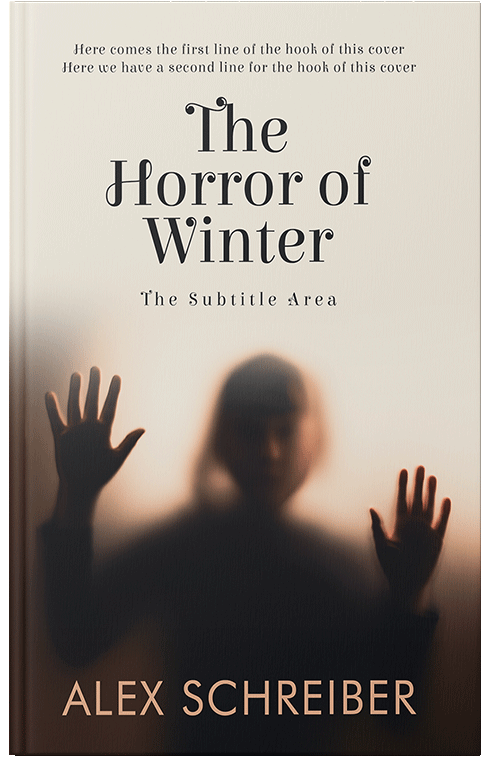 Front view of Premade Mystery & Thriller & Suspense Book Cover - White Rock