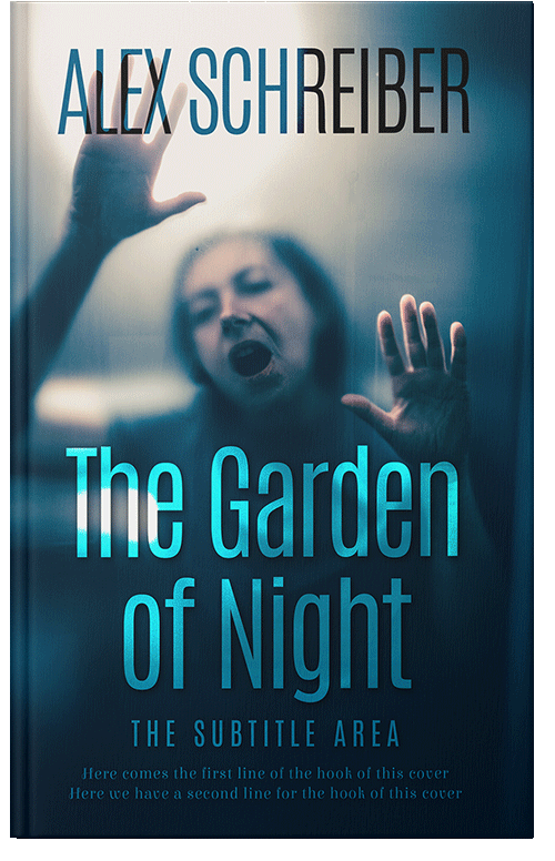 Front view of Premade Mystery & Thriller & Suspense Book Cover - Cloud