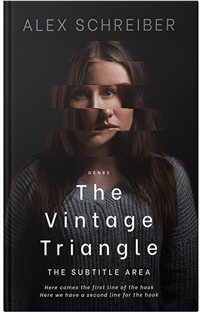 Pre Made Book Cover Cod Gray