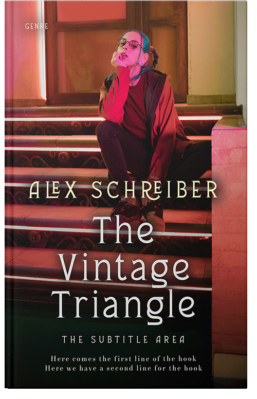 Front view of New York Pink #34805 - Premade Mystery & Thriller & Suspense Book Cover