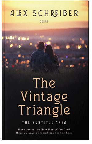 Pre Made Book Cover Thunder