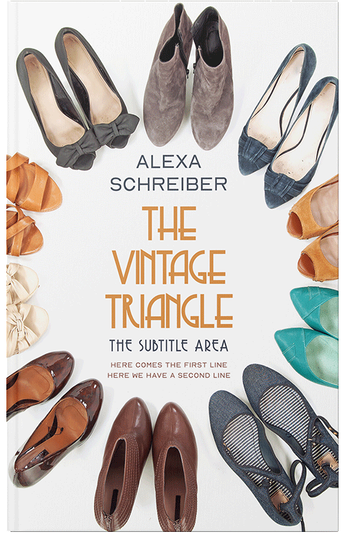 Front view of Arrowtown #34812 - Premade Abstract Book Cover