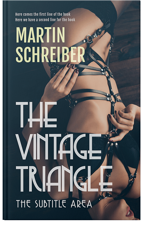 Front view of Vanilla #34816 - Premade Erotica Book Cover