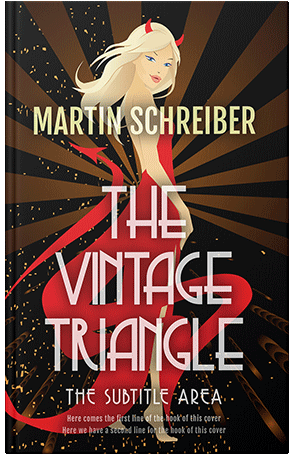 Pre Made Book Cover Burning Sand