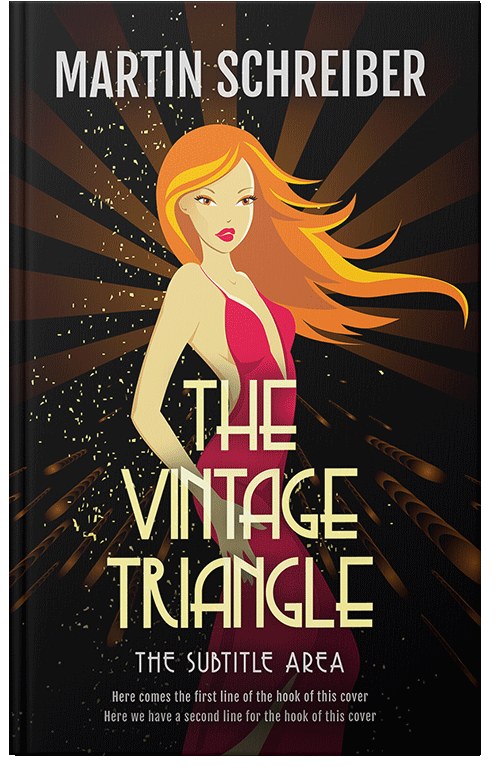 Front view of Asphalt #34819 - Premade Literary Fiction Book Cover