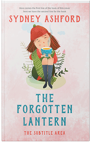 Pre Made Book Cover Dawn Pink