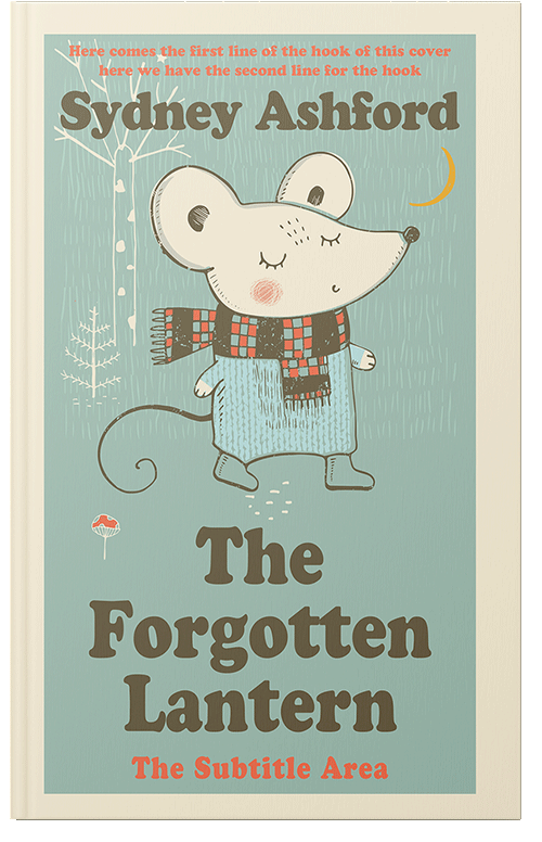 Front view of Gum Leaf #34834 - Premade Children's Book Cover