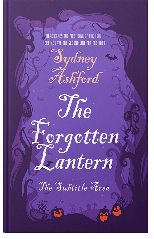 Front view of Studio #34835 - Premade Fantasy Book Cover