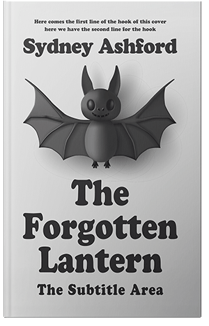 Pre Made Book Cover Quill Gray