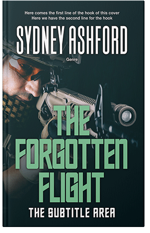 Pre Made Book Cover Summer Green