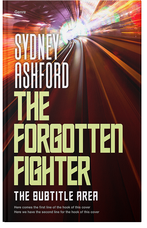 Front view of Premade Paranormal & Urban Book Cover - Aubergine