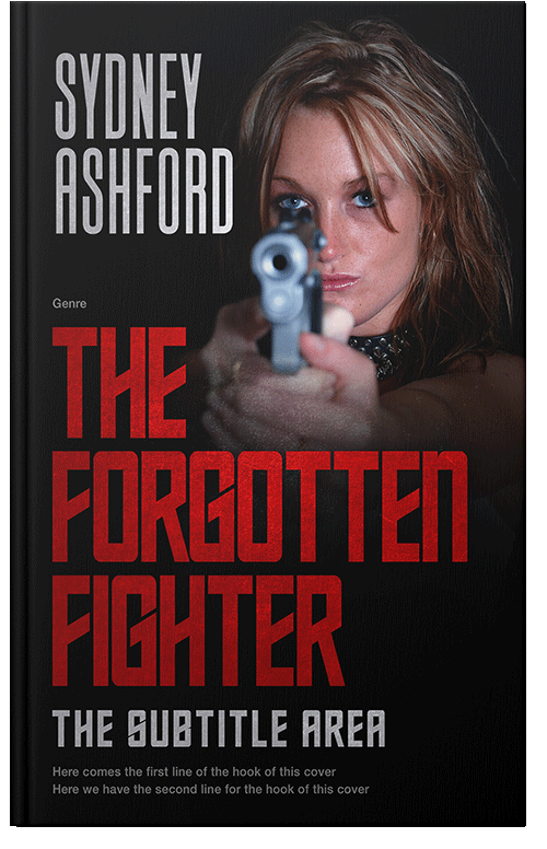 Front view of Premade Mystery & Thriller & Suspense Book Cover - Cocoa Brown