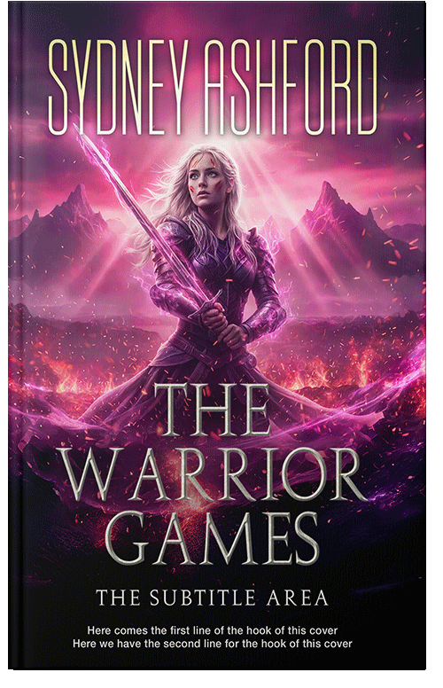 Front view of Tamarind #34877 - Premade Fantasy Book Cover