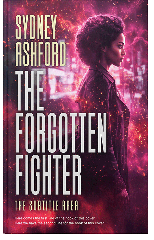 Front view of Premade Mystery & Thriller & Suspense Book Cover - Kobi