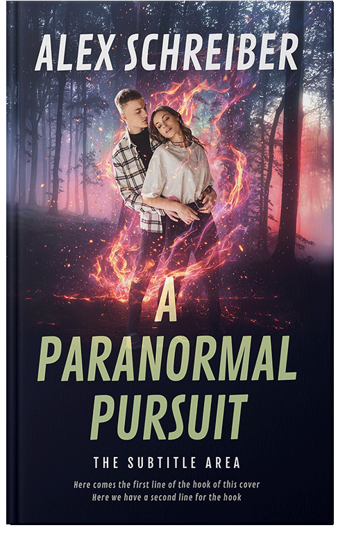 Front view of Premade Romance Book Cover - Eunry