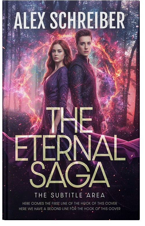 Front view of Can Can #34887 - Premade Romance Book Cover