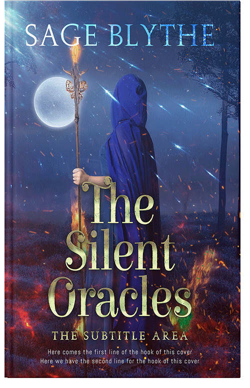 Front view of Premade Fantasy Book Cover - Rhino