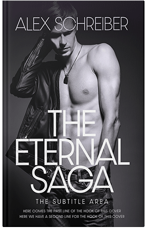 Pre Made Book Cover French Gray